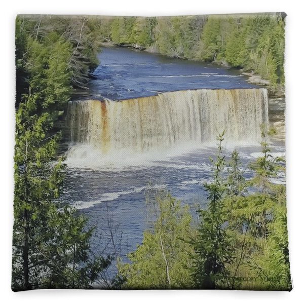 Upper Tahquamenon Falls Pillow