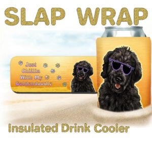 Custom Personalized Slap Wrap Insulated Drink Coolers Set of 2