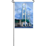 Mackinac Bridge Garden Flags
