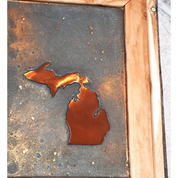 Michigan Copper Epoxy Art 1b