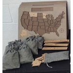 USA Wooden Puzzle