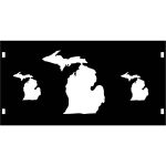 Small and Big State of Michigan Fire Ring