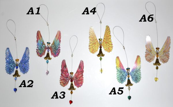 Angel Ornaments Suncatchers