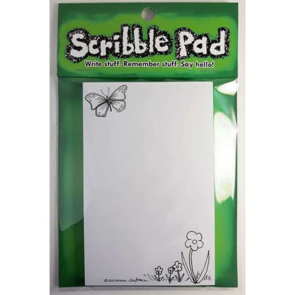 Butterfly Scribble Pad