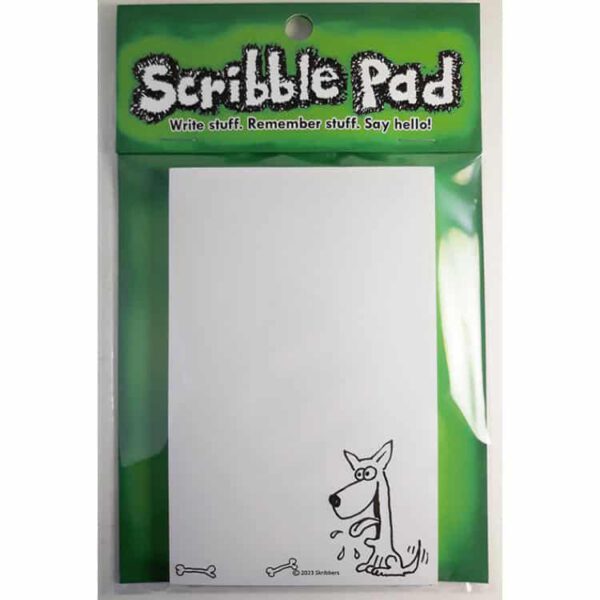 Dog Scribble Pad