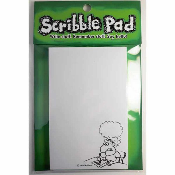 Drawing a Blank Scribble Pad