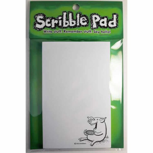 Pig Scribble Pad