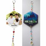 Personalized Glass Suncatcher Ornament Hexagon