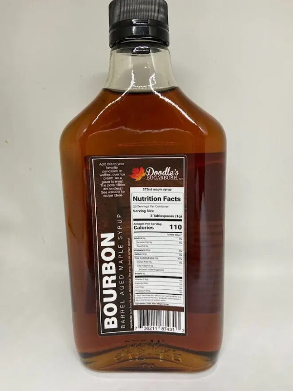 Barrel Aged Maple Syrup Bourbon Ingredients