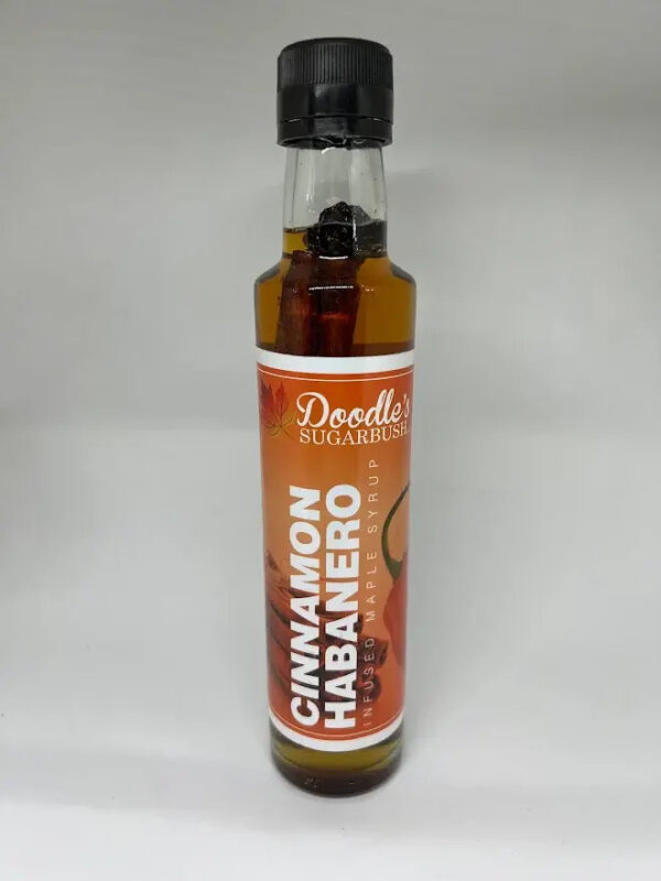 Cinnamon Habanero Flavor Infused Maple Syrup