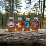 Maple Syrup Decorative Glass Jar