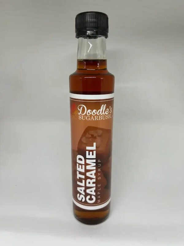 Salted Caramel Flavor Infused Maple Syrup