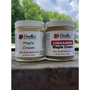 Maple Cream and Cinnamon Maple Cream