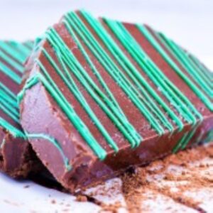 Dark Chocolate Mint Fudge