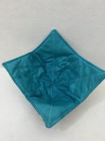 Microwave Bowl Holder Cozy Hot Pad Teal Solid