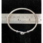 Leland Blue Bangle Bracelet width