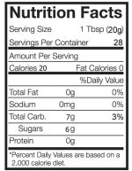 Monkey Butter Nutrition Facts