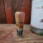 Bourbon Bottle Stopper Canary Wood