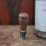 Bourbon Bottle Stopper - SpectraPly Brown Grain