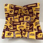 CMU Microwave Bowl Holder Cozy Hot Pad without bowl