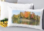 Horizontal Lumbar Pillow Fall Island Home