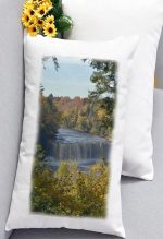 Vertical Lumbar Pillow Tahquamenon Falls