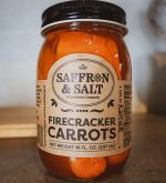 Firecracker Carrots 16 oz glass jar