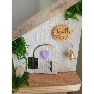 Magical Tooth Fairy Door with Lavender Heart