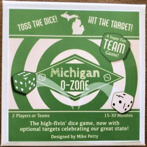 Michigan O-Zone Dice Game Toss Dice Hit Target