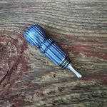 Wine Bottle Stopper - SpectraPly Blue - Image 2
