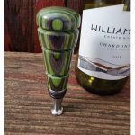 Wine Bottle Stopper - SpectraPly Green