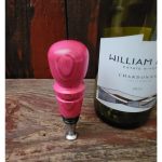 Wine Bottle Stopper - SpectraPly Pink