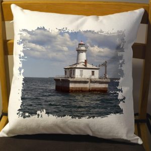 Decorative Pillow 14 ft Shoal Lighthouse