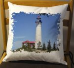 Decorative Pillow Crisp Lighthouse