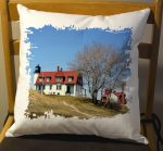 Decorative Pillow Point Betsie Lighthouse