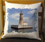 Decorative Pillow Spec Reef Lighthouse