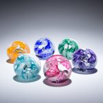 Circle of Life Blown Glass Paperweights