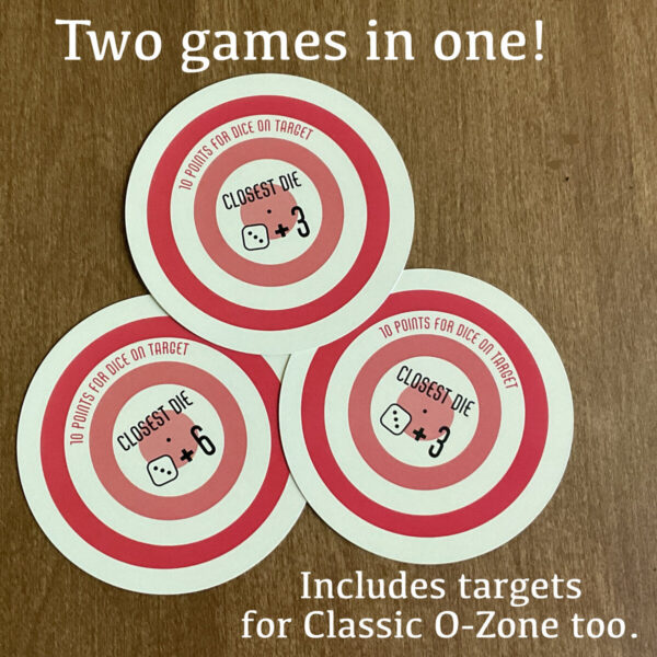 Pirate O-Zone Dice Game 2 games in 1