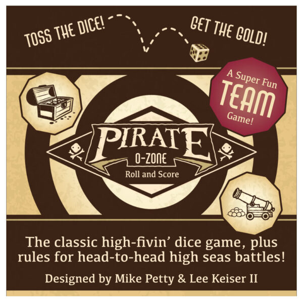 Pirate O-Zone Dice Game High Seas Battle