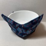 Michigan Counties Microwave Bowl Holder Cozy Hot Pad BLUE ears