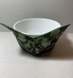 Michigan Counties Microwave Bowl Holder Cozy Hot Pad GREEN ears