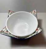Mahjong Microwave Bowl Holder Cozy Hot Pad Reversible