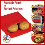 Baked Potato Microwave Bag - Reusable Pouch for Perfect Potatoes