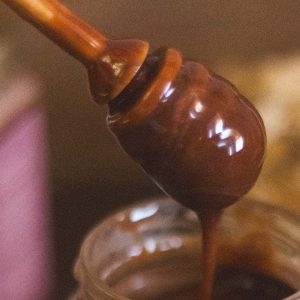 creamed chocolate honey