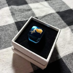 MI Signet Ring Side View