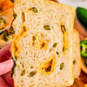Sliced Jalapeno Cheddar Bread