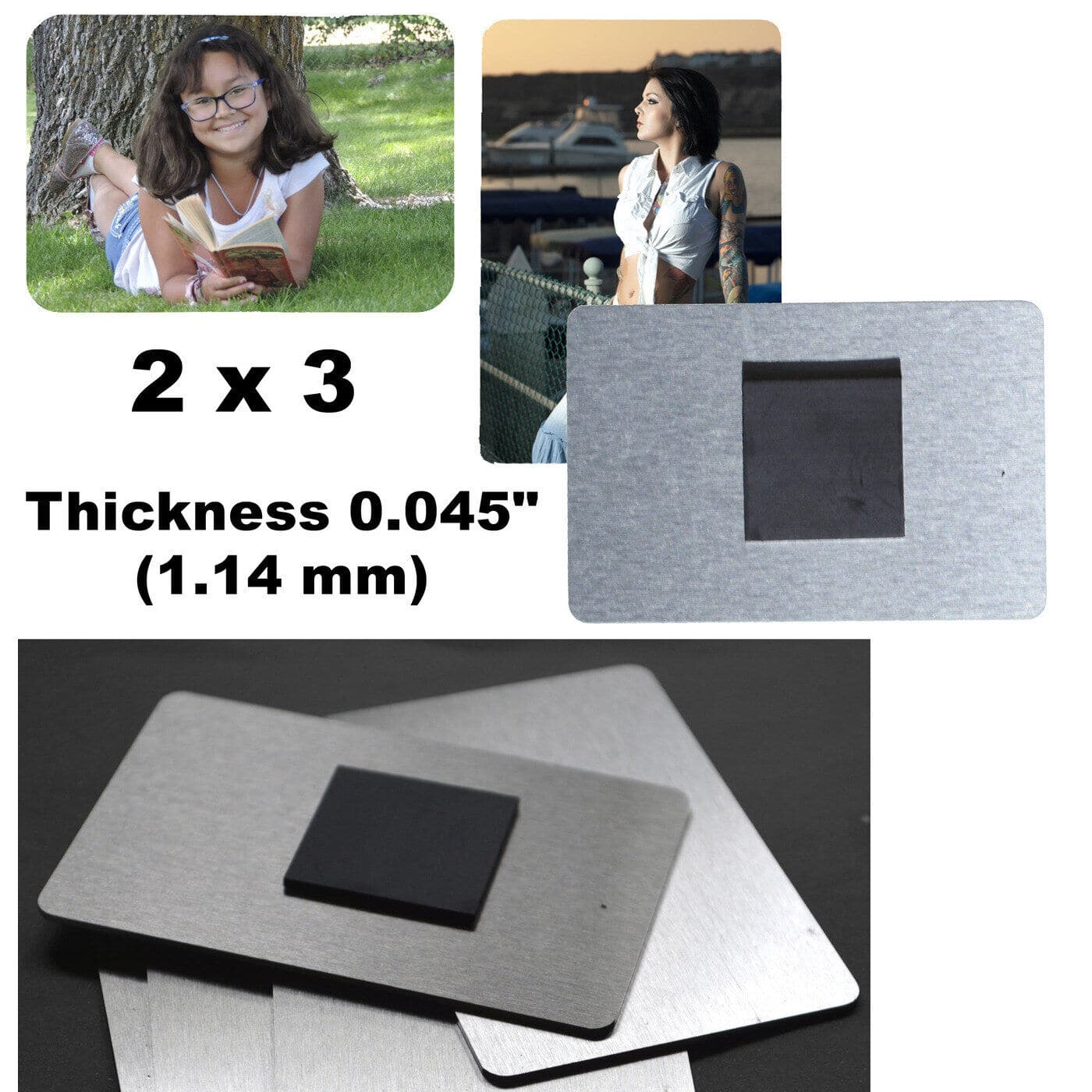 Custom Photo Metal Magnet