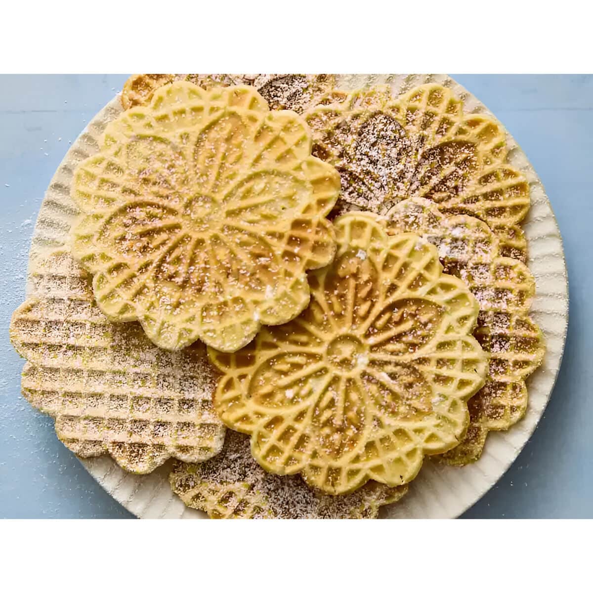 Freshly Baked Pizzelles Dozen