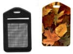 Luggage Tag fall leaves
